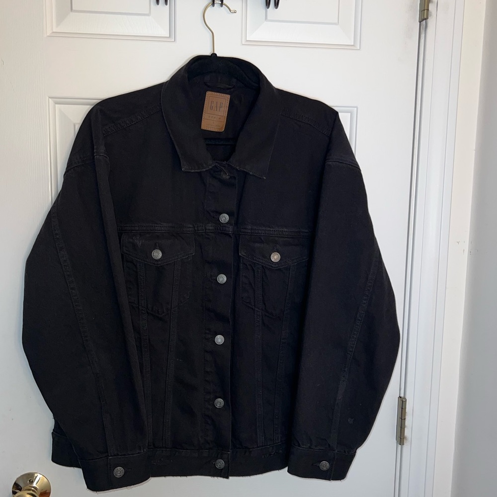 GAP Black Denim Jacket